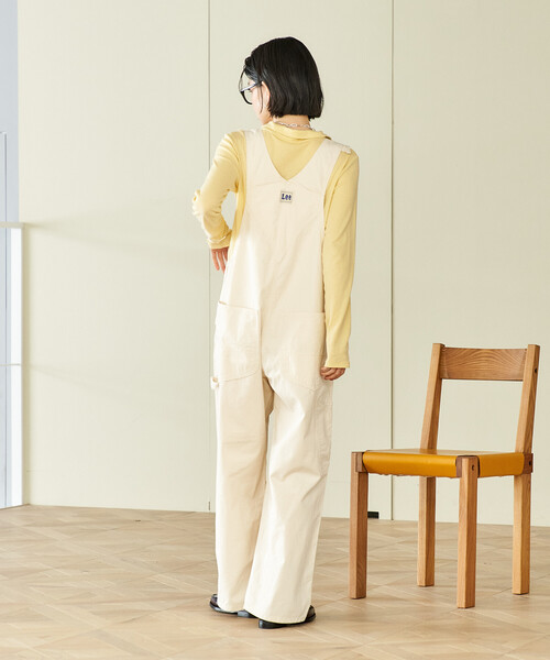 FREAK'S STORE(フリークスストア)の「Lee × FREAK'S STORE/リー 別注 OVERALL/別注 オーバーオール(サロペット/オーバーオール・レディース・オフホワイト/ブルー/ネイビー・フリ-)」の16枚目の写真