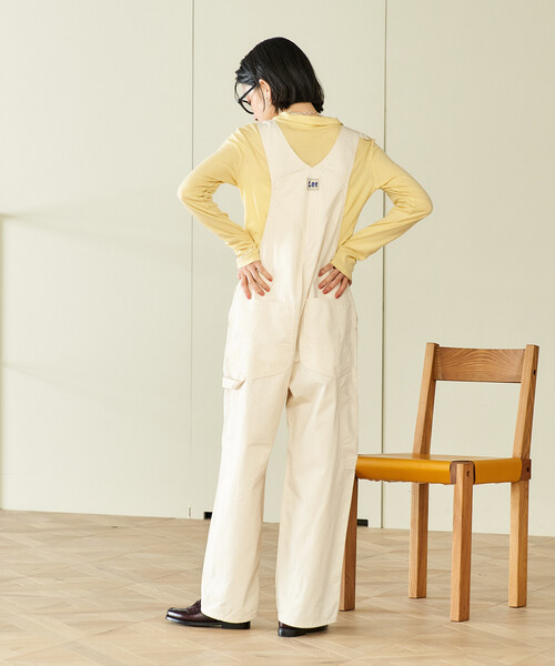 FREAK'S STORE(フリークスストア)の「Lee × FREAK'S STORE/リー 別注 OVERALL/別注 オーバーオール(サロペット/オーバーオール・レディース・オフホワイト/ブルー/ネイビー・フリ-)」の17枚目の写真