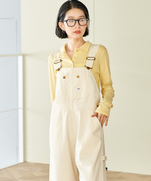 FREAK'S STORE(フリークスストア)の「Lee × FREAK'S STORE/リー 別注 OVERALL/別注 オーバーオール(サロペット/オーバーオール・レディース・オフホワイト/ブルー/ネイビー・フリ-)」の22枚目の写真