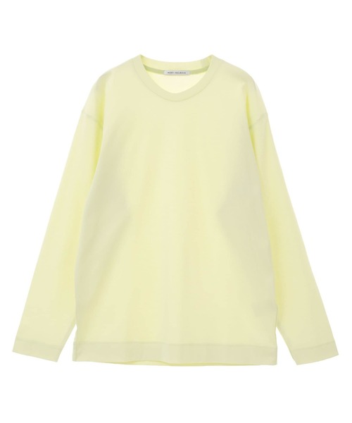 MEN'S MELROSE(メンズメルローズ)の「マーセライズドスムースロンT(Tシャツ/カットソー・メンズ・イエロー/ホワイト/チャコールグレー・2/4/3)」の12枚目の写真