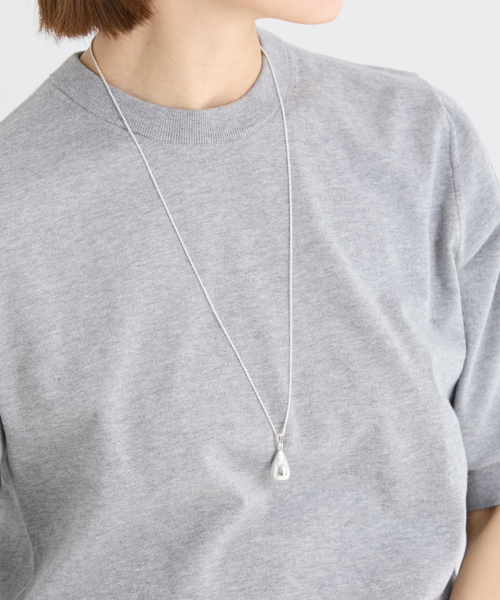 IENA(イエナ)の「IRIS47/イリスフォーセブン oliva necklace 70cm ネックレス IRSV13(ネックレス・レディース・シルバー・FREE)」の1枚目の写真