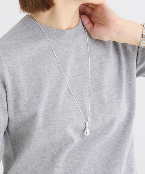 IENA(イエナ)の「IRIS47/イリスフォーセブン oliva necklace 70cm ネックレス IRSV13(ネックレス・レディース・シルバー・FREE)」の13枚目の写真