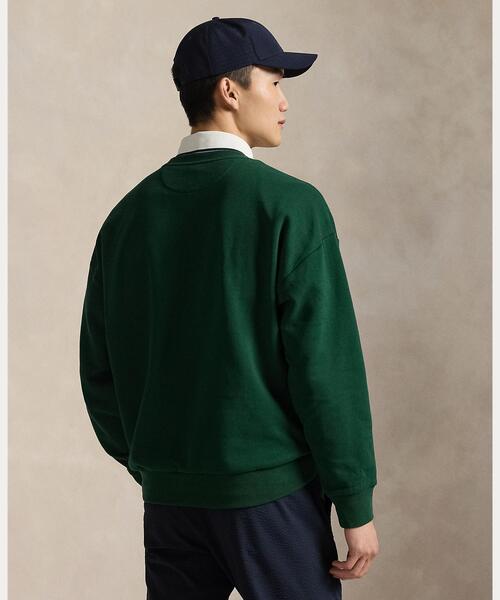 RLX GOLF(アールエルエックスゴルフ)の「リラックス フィット Polo ベア スウェットシャツ(スウェット・メンズ・グリーン・XS/L/M)」の5枚目の写真