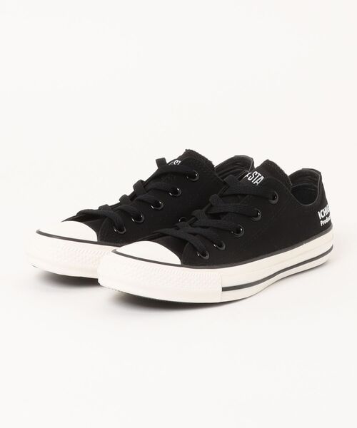 CONVERSE(コンバース)の「CONVERSE コンバース AS OX / OSHI NO KO オールスター OX / 【推しの子】 31317590 ABC-MART限定 *BLACK(スニーカー・メンズ・ブラック・11h/10h/9h/9/8h/8/7h/7/6h/5h/5/4h/4/3h)」の1枚目の写真