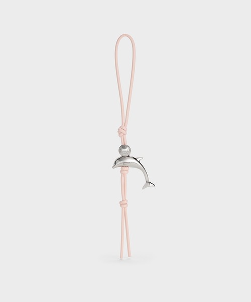 CHARLES & KEITH(チャールズ & キース)の「Delfinaデルフィナドルフィンロープノットチャーム(キーケース/キーアクセサリー・レディース・ピンク系その他3/スミクロ・FREE)」の12枚目の写真