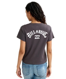 BILLABONG ウィメンズ ARCH LOGO BABY FIT T Tシャツ 【2026年春夏モデル】
