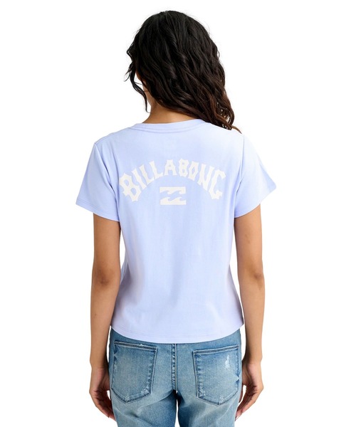 BILLABONG(ビラボン)の「BILLABONG ウィメンズ ARCH LOGO BABY FIT T Tシャツ 【2026年春夏モデル】(Tシャツ/カットソー・レディース・オフホワイト/アイボリー/ブルー系その他/ピンク・MEDIUM/LARGE)」の14枚目の写真