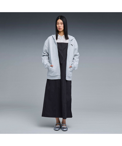 PUMA(プーマ)の「PUMA プーマ ユニセックス ジップ パーカー エンブロイダリー キャット(パーカー・メンズ・ブラック/グレー系その他・MEDIUM/LARGE/SMALL/XX-LARGE/X-LARGE)」の12枚目の写真