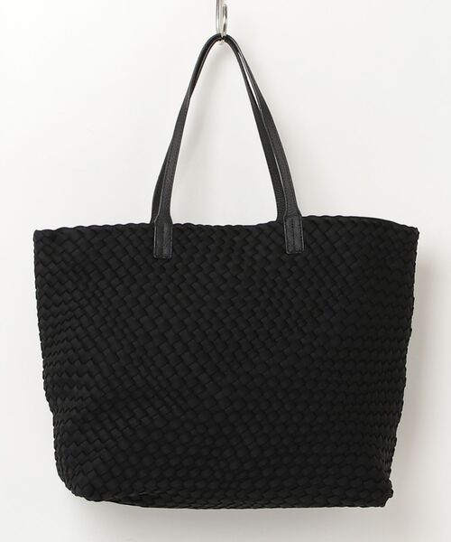 ONE DAY KMC (ワンデイケーエムシー)の「HERB/Intrecciato Big Tote Bag with Leather Trim/レザーコンビイントレチャートビッグトートバッグ(トートバッグ・メンズ・グレー/ブラック・FREE)」の13枚目の写真