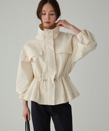 BABYLONE | 撥水ナイロンペプラムブルゾン(ブルゾン)