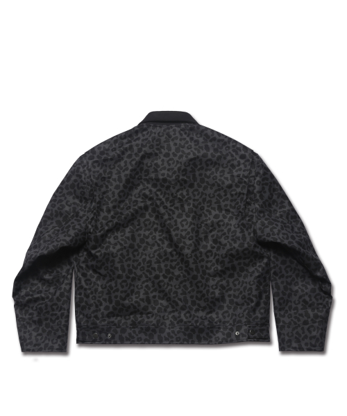 ROCKPSYCHO(ロックサイコ)の「レオパードクロップワークジャケットネイビー(デニムジャケット・メンズ・ダークネイビー・MEDIUM/LARGE)」の9枚目の写真