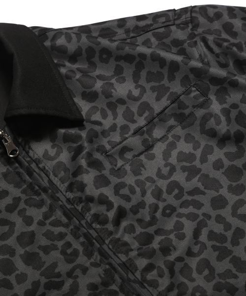 ROCKPSYCHO(ロックサイコ)の「レオパードクロップワークジャケットネイビー(デニムジャケット・メンズ・ダークネイビー・MEDIUM/LARGE)」の2枚目の写真