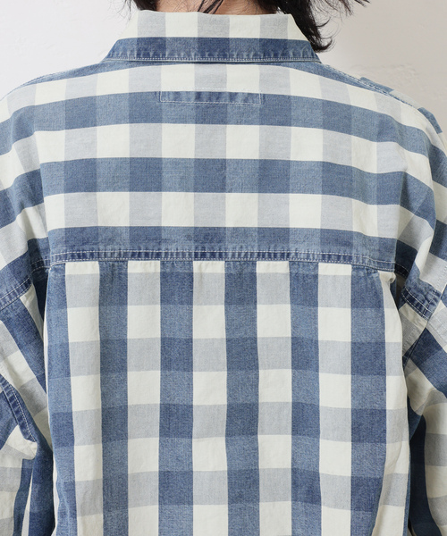 JOURNAL STANDARD LUXE（ジャーナルスタンダード　ラックス）の「Kalina's check BZ（ブルゾン・レディース・スカイブルー・FREE）」の17枚目の写真