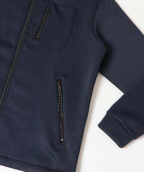 ITEMS URBANRESEARCH(アイテムズ アーバンリサーチ)の「調温機能ストレッチダンボールパーカー(楽着シリーズ)(パーカー・メンズ・ネイビー/グレー/ブラック・MEDIUM/LARGE)」の8枚目の写真