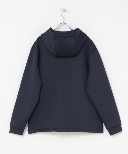 ITEMS URBANRESEARCH(アイテムズ アーバンリサーチ)の「調温機能ストレッチダンボールパーカー(楽着シリーズ)(パーカー・メンズ・ネイビー/グレー/ブラック・MEDIUM/LARGE)」の9枚目の写真