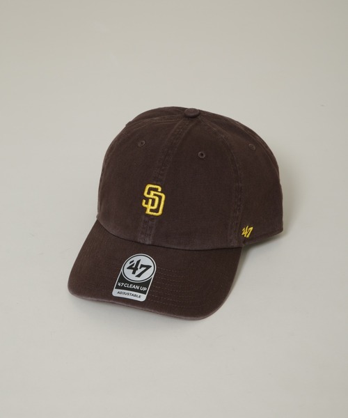 '47(フォーティーセブン)の「47/クリーンナップ ベースランナー サンディエゴ・パドレス(キャップ・メンズ・ブラウン・FREE)」の1枚目の写真