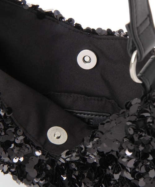 LAKOLE（ラコレ）の「2WAYスパンコールミニショルダーバッグ / 647948（ショルダーバッグ・レディース・ブラック/ライトブルー/オフホワイト・FREE）」の13枚目の写真