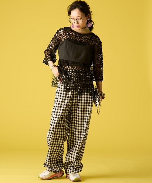 GEVS.(ジェイヴィス)の「ブラトップ付カットソーワンピース<大きいサイズ有>GEVS.(ワンピース・レディース・ブラック/グレー・M/L/LL/3L/4L/5L)」の3枚目の写真