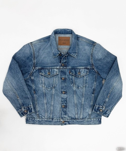 あ*い様 新品未開封！EDWINxETRE TOKYO デニムシャツジャケット EDWIN × EVANGELION ] DENIM JACKET - Art Printed -（デニム