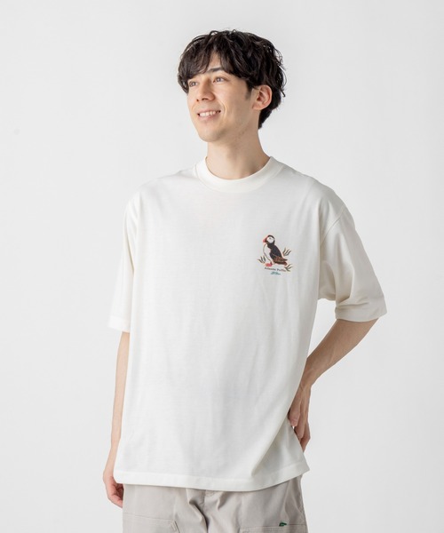 L.L.Bean(エルエルビーン)の「【JAPAN EDITION】ドーバー・フォックスクロフト・ショートスリーブ・ティ(Tシャツ/カットソー・メンズ・ホワイト系2/ホワイト系1/ホワイト系・LARGE/MEDIUM/SMALL)」の2枚目の写真
