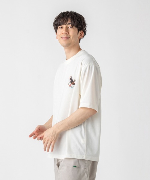 L.L.Bean(エルエルビーン)の「【JAPAN EDITION】ドーバー・フォックスクロフト・ショートスリーブ・ティ(Tシャツ/カットソー・メンズ・ホワイト系2/ホワイト系1/ホワイト系・LARGE/MEDIUM/SMALL)」の4枚目の写真