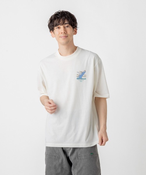 L.L.Bean(エルエルビーン)の「【JAPAN EDITION】ドーバー・フォックスクロフト・ショートスリーブ・ティ(Tシャツ/カットソー・メンズ・ホワイト系2/ホワイト系1/ホワイト系・LARGE/MEDIUM/SMALL)」の6枚目の写真
