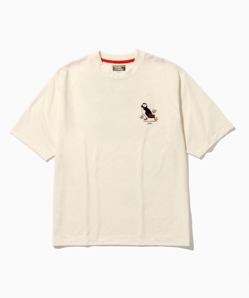 L.L.Bean(エルエルビーン)の「【JAPAN EDITION】ドーバー・フォックスクロフト・ショートスリーブ・ティ(Tシャツ/カットソー・メンズ・ホワイト系2/ホワイト系1/ホワイト系・LARGE/MEDIUM/SMALL)」の9枚目の写真
