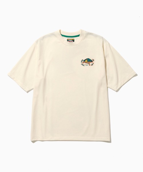 L.L.Bean(エルエルビーン)の「【JAPAN EDITION】ドーバー・フォックスクロフト・ショートスリーブ・ティ(Tシャツ/カットソー・メンズ・ホワイト系2/ホワイト系1/ホワイト系・LARGE/MEDIUM/SMALL)」の11枚目の写真