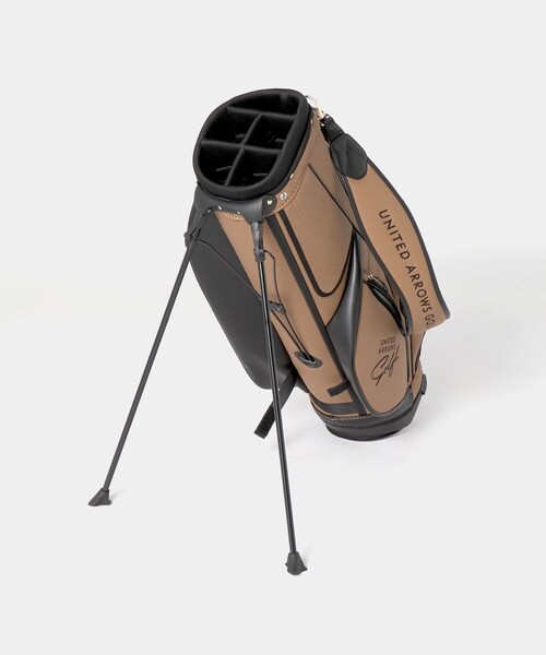 UNITED ARROWS GOLF（ユナイテッドアローズゴルフ）の「パンチング スタンド キャディ バッグ（ゴルフグッズ・メンズ・ブラック/ブラウン系・FREE）」の7枚目の写真