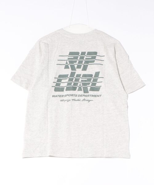 rip curl(リップカール)の「RIP CURL/リップカール 半袖 Tシャツ レディース SPORTS DEPARTMENT HERI 0MJWTE(Tシャツ/カットソー・レディース・オフホワイト/ネイビー・XS/S)」の3枚目の写真