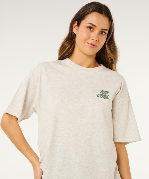 rip curl(リップカール)の「RIP CURL/リップカール 半袖 Tシャツ レディース SPORTS DEPARTMENT HERI 0MJWTE(Tシャツ/カットソー・レディース・オフホワイト/ネイビー・XS/S)」の14枚目の写真