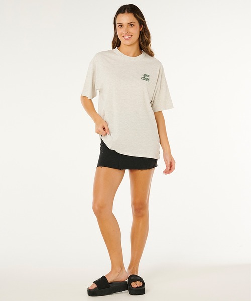 rip curl(リップカール)の「RIP CURL/リップカール 半袖 Tシャツ レディース SPORTS DEPARTMENT HERI 0MJWTE(Tシャツ/カットソー・レディース・オフホワイト/ネイビー・XS/S)」の12枚目の写真