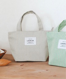 COMMON WARE（コモンウェアー）の「EC:LAURIER / ローリエ保冷ランチトート(M)　ヒッコリー（お弁当箱）」