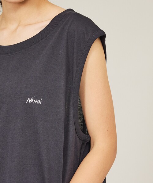 NANGA(ナンガ)の「【NANGA/ナンガ】DRY MIX TANK TOP /ロゴプリント 吸汗速乾性 /タンクトップ/ユニセックス(タンクトップ・メンズ・ブラック/レッド系その他/ホワイト・XL/L/M)」の11枚目の写真