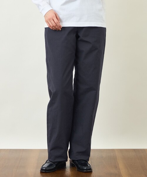 MACKINTOSH PHILOSOPHY(マッキントッシュ フィロソフィー)の「GREY LABEL コットンダックシンチバッグパンツ(その他パンツ・レディース・ホワイト系その他/ダークネイビー・1/5/2/6)」の2枚目の写真