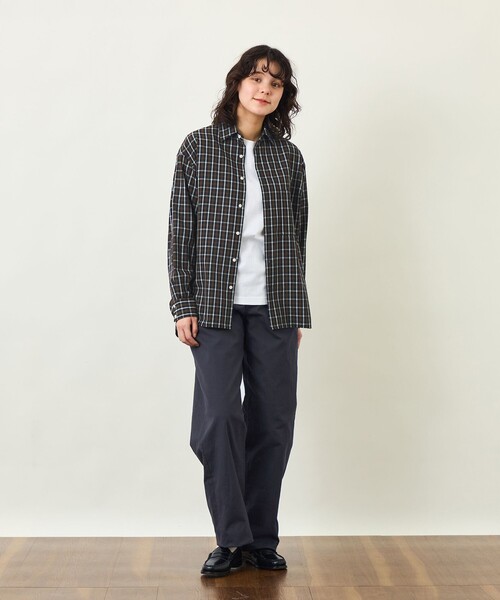 MACKINTOSH PHILOSOPHY(マッキントッシュ フィロソフィー)の「GREY LABEL コットンダックシンチバッグパンツ(その他パンツ・レディース・ホワイト系その他/ダークネイビー・1/5/2/6)」の6枚目の写真