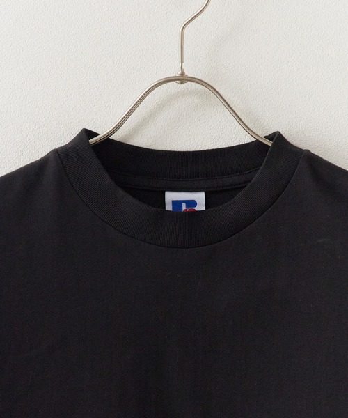 Russell Athletic(ラッセルアスレティック)の「RUSSELL ATHLETIC / ラッセルアスレティック Campus Jersey L/S 長袖Tシャツ ロンT カジュアル ストリート シンプル 定番 秋 秋服 2026年秋冬(Tシャツ/カットソー・メンズ・ホワイト/ブラック/ネイビー・M/L/XL)」の4枚目の写真