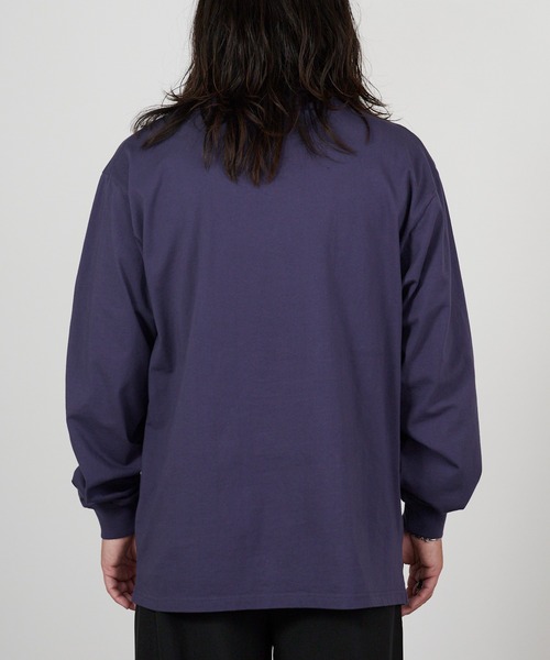 Russell Athletic(ラッセルアスレティック)の「RUSSELL ATHLETIC / ラッセルアスレティック Campus Jersey L/S 長袖Tシャツ ロンT カジュアル ストリート シンプル 定番 秋 秋服 2026年秋冬(Tシャツ/カットソー・メンズ・ホワイト/ブラック/ネイビー・M/L/XL)」の19枚目の写真