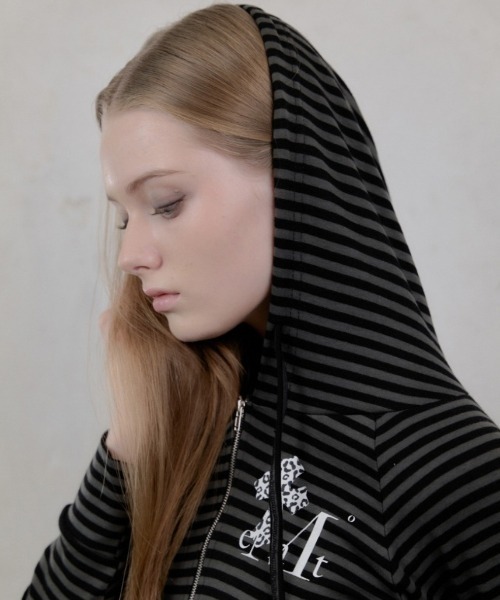 A'GEM/9 × .kom 『MUCENT/ムセント』SAHARA LEOPARD CROSS STRIPE