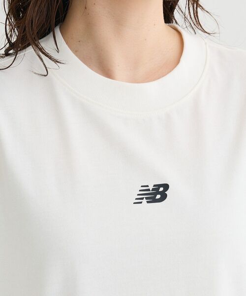 EU,US NEW BALANCE(イーユーユーエスニューバランス)の「●NEW BALANCE グラフィックTシャツ(Tシャツ/カットソー・レディース・オフホワイト/ブラック・M)」の11枚目の写真