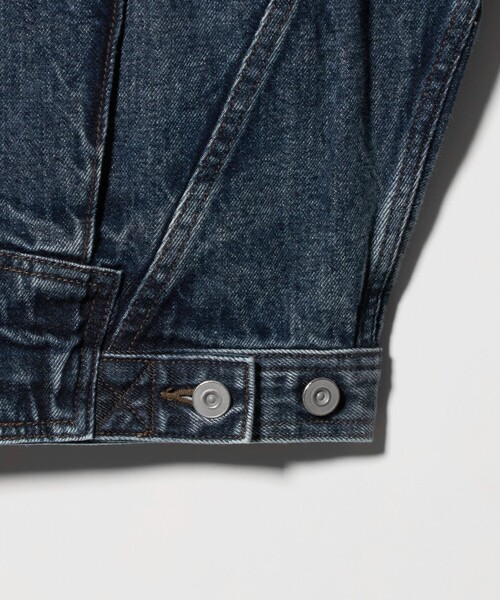 6(ロク)の「<timemachine>CHEMICAL G JACKET/ジャケット(デニムジャケット・レディース・ブラック・S/M)」の5枚目の写真