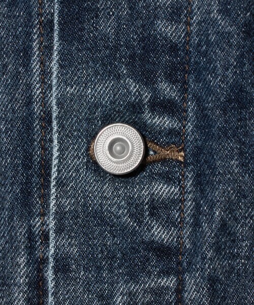 6(ロク)の「<timemachine>CHEMICAL G JACKET/ジャケット(デニムジャケット・レディース・ブラック・S/M)」の8枚目の写真