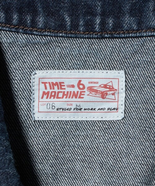 6(ロク)の「<timemachine>CHEMICAL G JACKET/ジャケット(デニムジャケット・レディース・ブラック・S/M)」の11枚目の写真