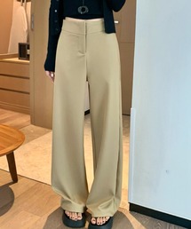 シンプルワイドスラックス