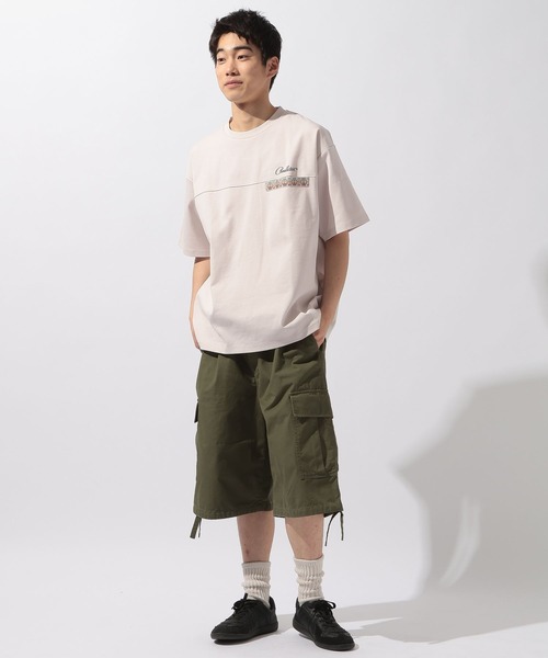 niko and...(ニコアンド)の「ワイドカーゴショーツ(カーゴパンツ・メンズ・ブラック/カーキ/アイボリー・LARGE/MEDIUM)」の14枚目の写真