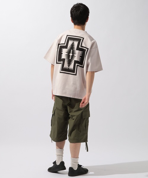 niko and...(ニコアンド)の「ワイドカーゴショーツ(カーゴパンツ・メンズ・ブラック/カーキ/アイボリー・LARGE/MEDIUM)」の15枚目の写真