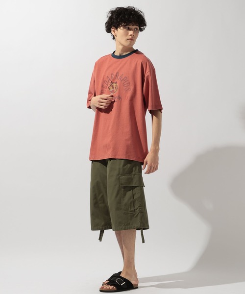 niko and...(ニコアンド)の「ワイドカーゴショーツ(カーゴパンツ・メンズ・ブラック/カーキ/アイボリー・LARGE/MEDIUM)」の18枚目の写真