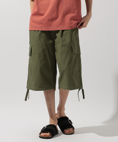 niko and...(ニコアンド)の「ワイドカーゴショーツ(カーゴパンツ・メンズ・ブラック/カーキ/アイボリー・LARGE/MEDIUM)」の19枚目の写真