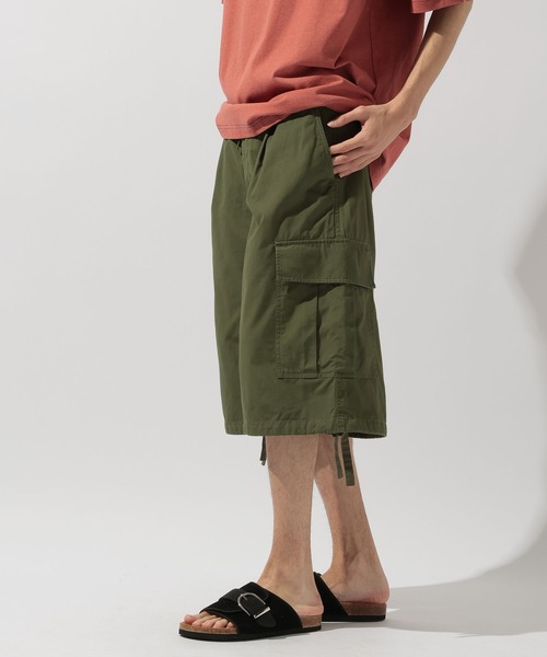 niko and...(ニコアンド)の「ワイドカーゴショーツ(カーゴパンツ・メンズ・ブラック/カーキ/アイボリー・LARGE/MEDIUM)」の20枚目の写真