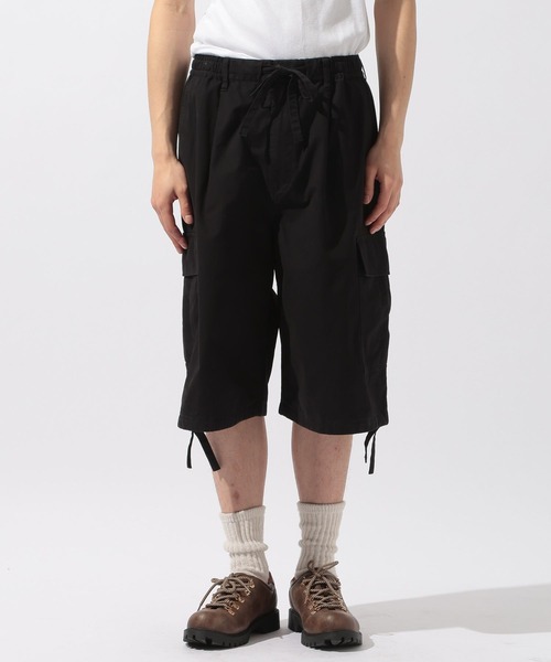 niko and...(ニコアンド)の「ワイドカーゴショーツ(カーゴパンツ・メンズ・ブラック/カーキ/アイボリー・LARGE/MEDIUM)」の21枚目の写真